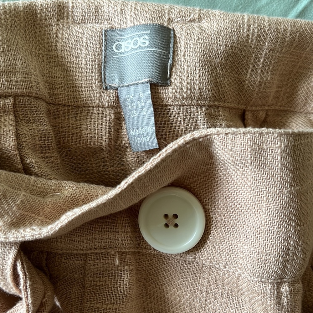 Asos Design Casual Button Front Column Midi Skirt… - image 7